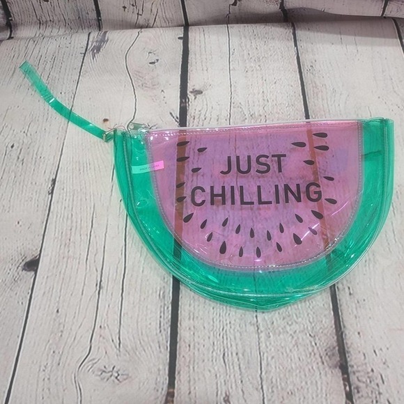 WATERMELON Slice plastic Summer Bag - Picture 2 of 12